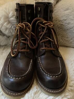 Frye Shoes | Frye 76265 Dakota Wedge Brown Boots Size 7| Color: Brown |